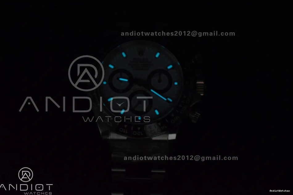 1:1 116500 Bracelet on Daytona Edition White WellDesigned DD 904L SB Dial SS 735 VSF Steel Best 0731